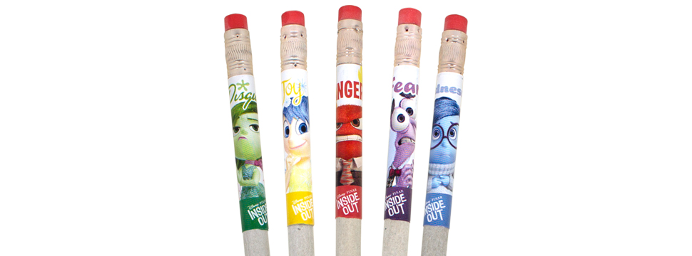 Inside Out Smencils come in 5 scents for the senses