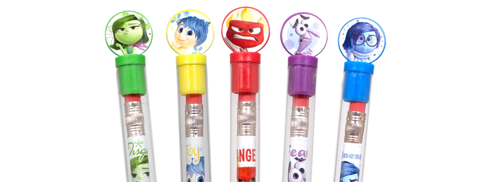 Each Disney Frozen Smencil comes with a collectible top cap